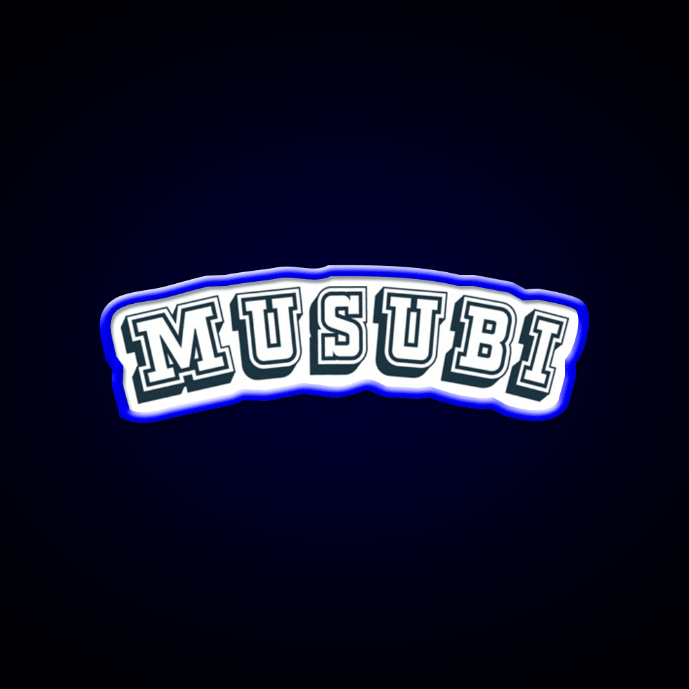 Musubi Hawaiian Food Snack Food Led Neon Sign Rgb Color - Shineneon