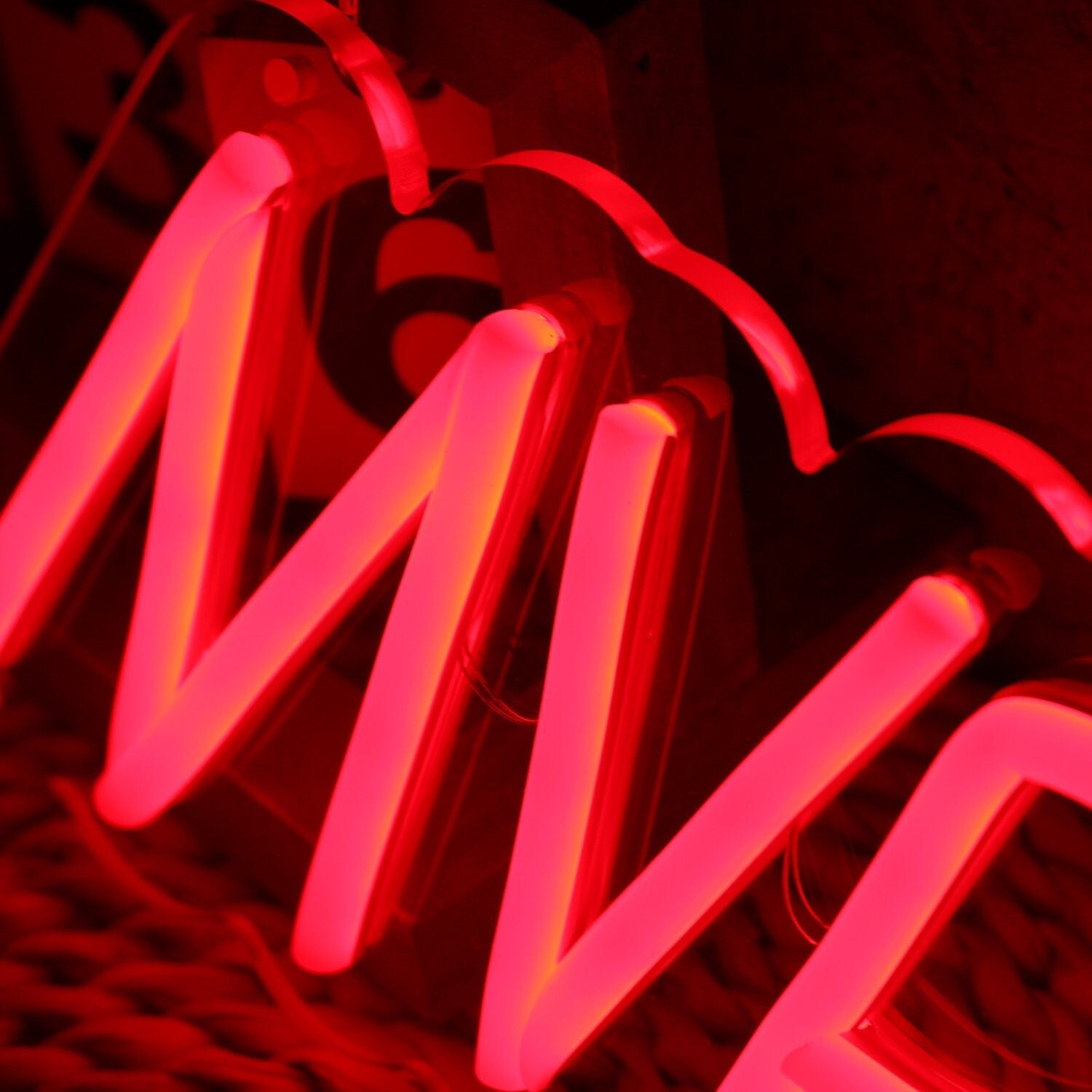 Mvp Mobile Orange Led Neon Sign - Shineneon