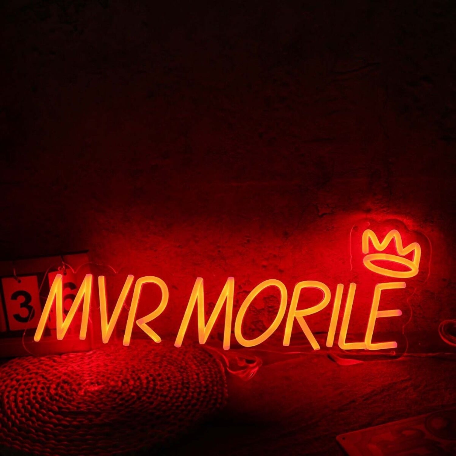 Mvp Mobile Orange Led Neon Sign - Shineneon