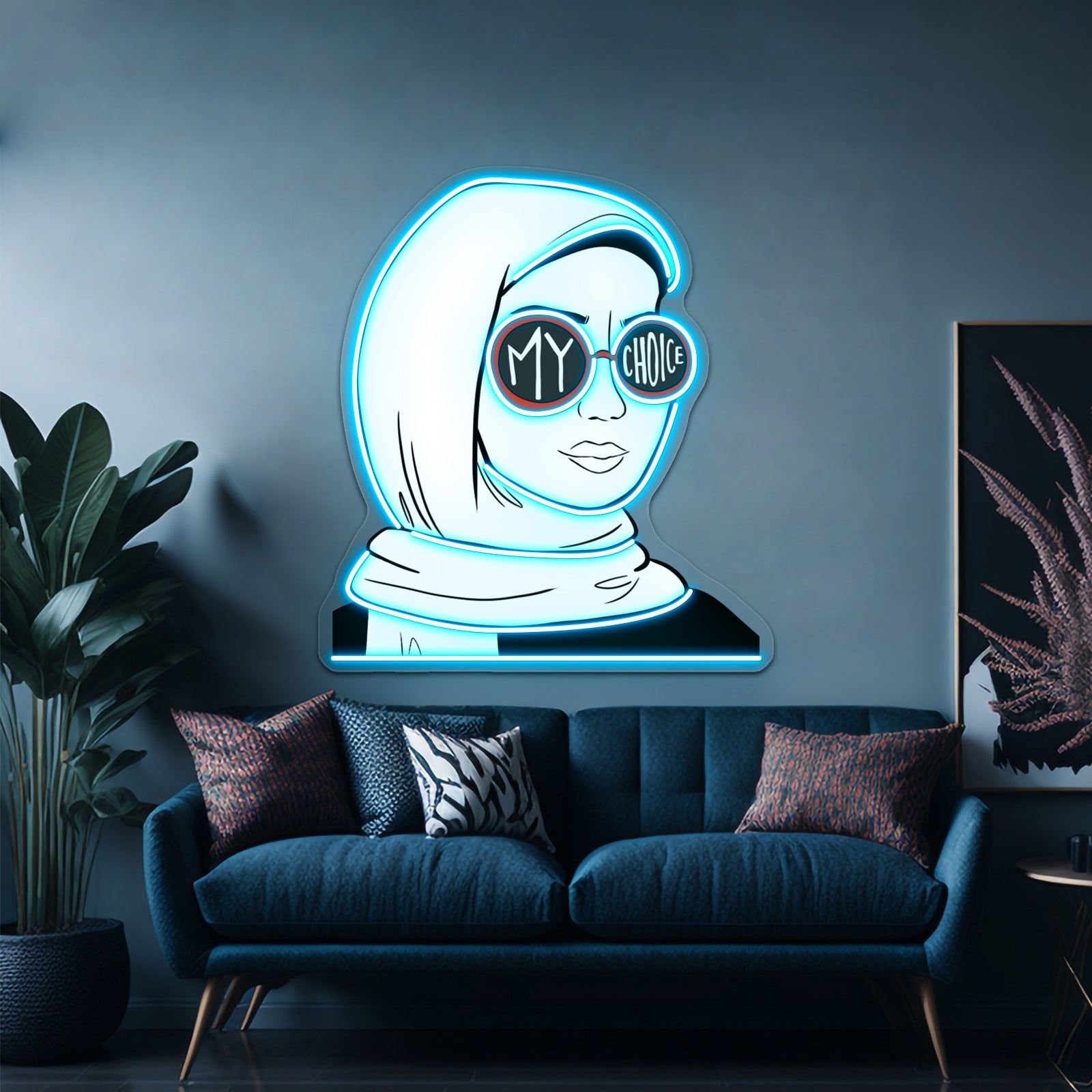 My Choice Red Artwork Neon Sign Led | Shineneon