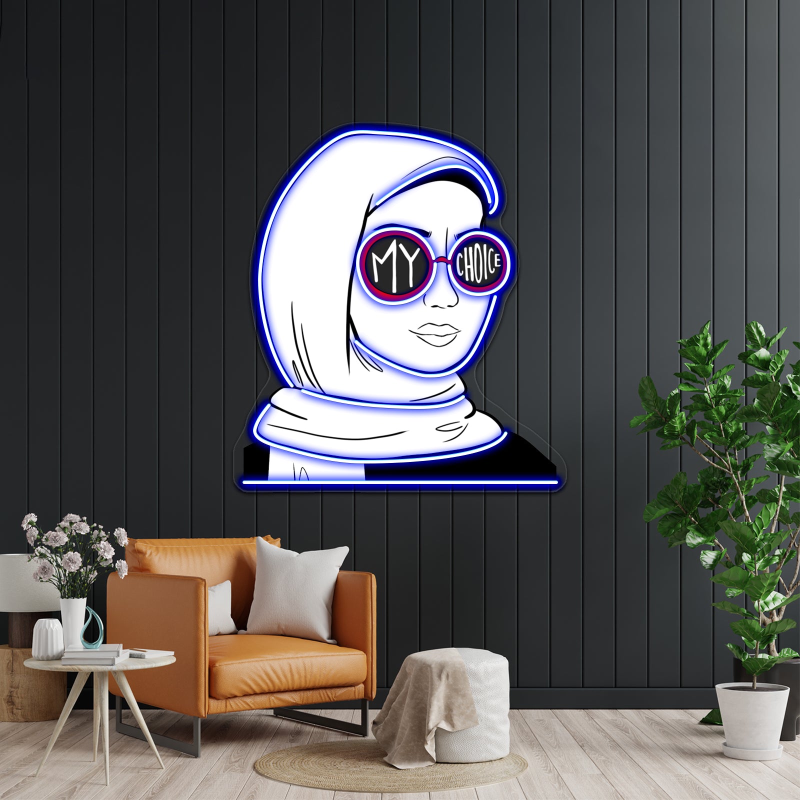 My Choice Red Artwork Neon Sign Led | Shineneon