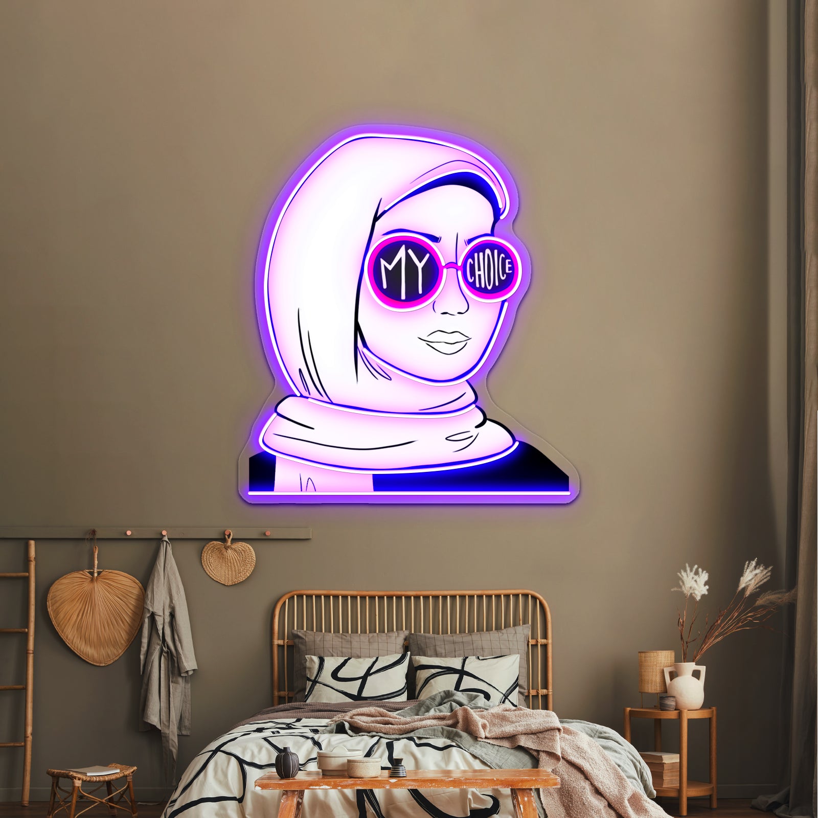 My Choice Red Artwork Neon Sign Led | Shineneon