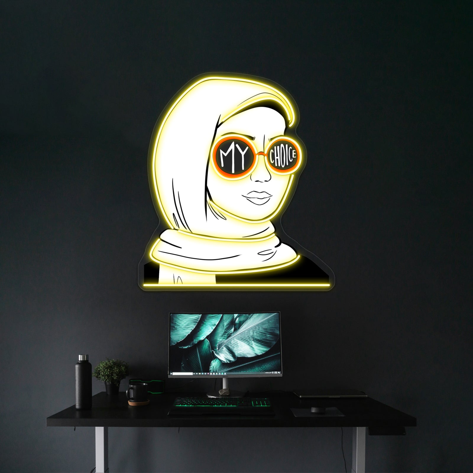 My Choice Red Artwork Neon Sign Led | Shineneon