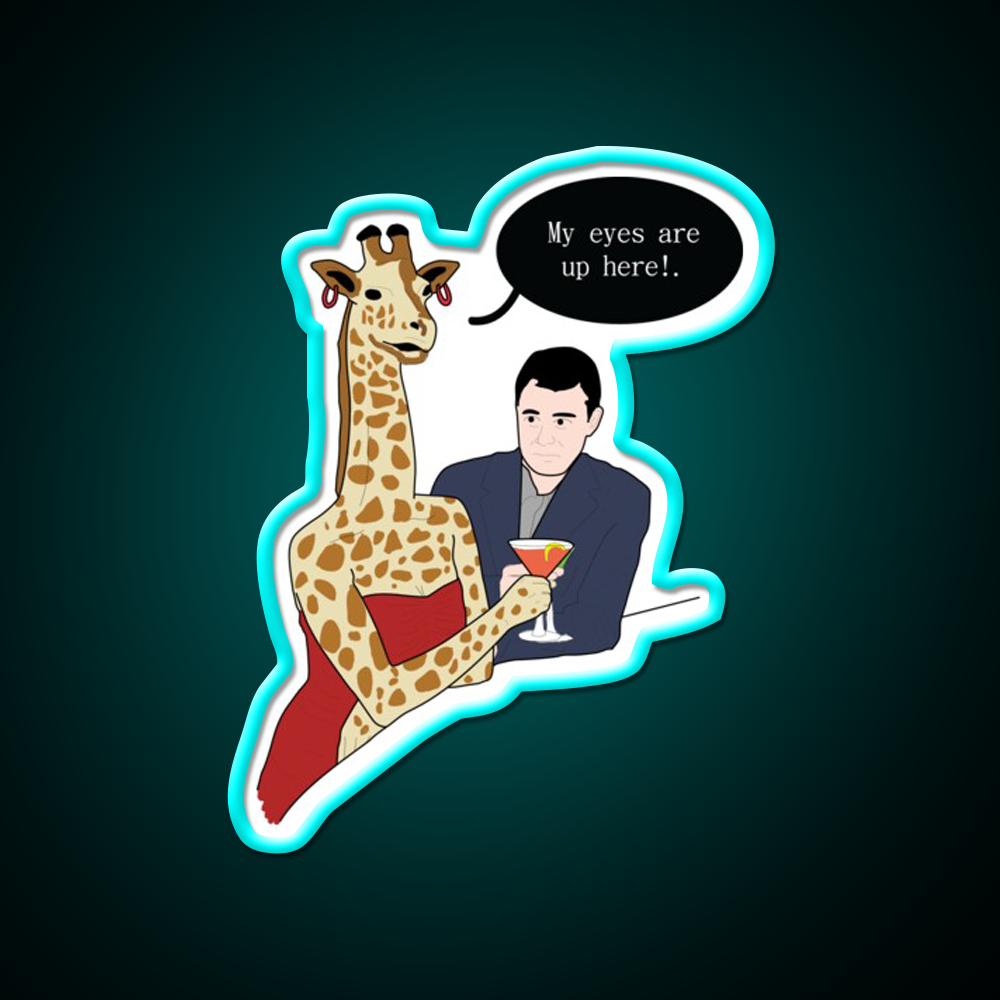 My Eyes Man Cave Bar Led Neon Sign Rgb Color