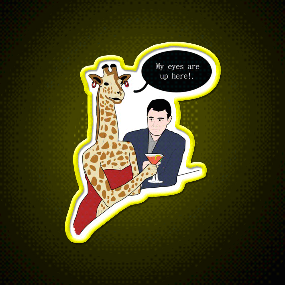 My Eyes Man Cave Bar Led Neon Sign Rgb Color