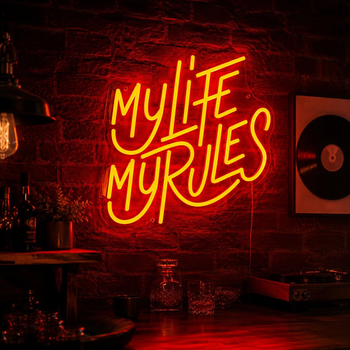My Life My Rules LED Neon Sign - Shineneon