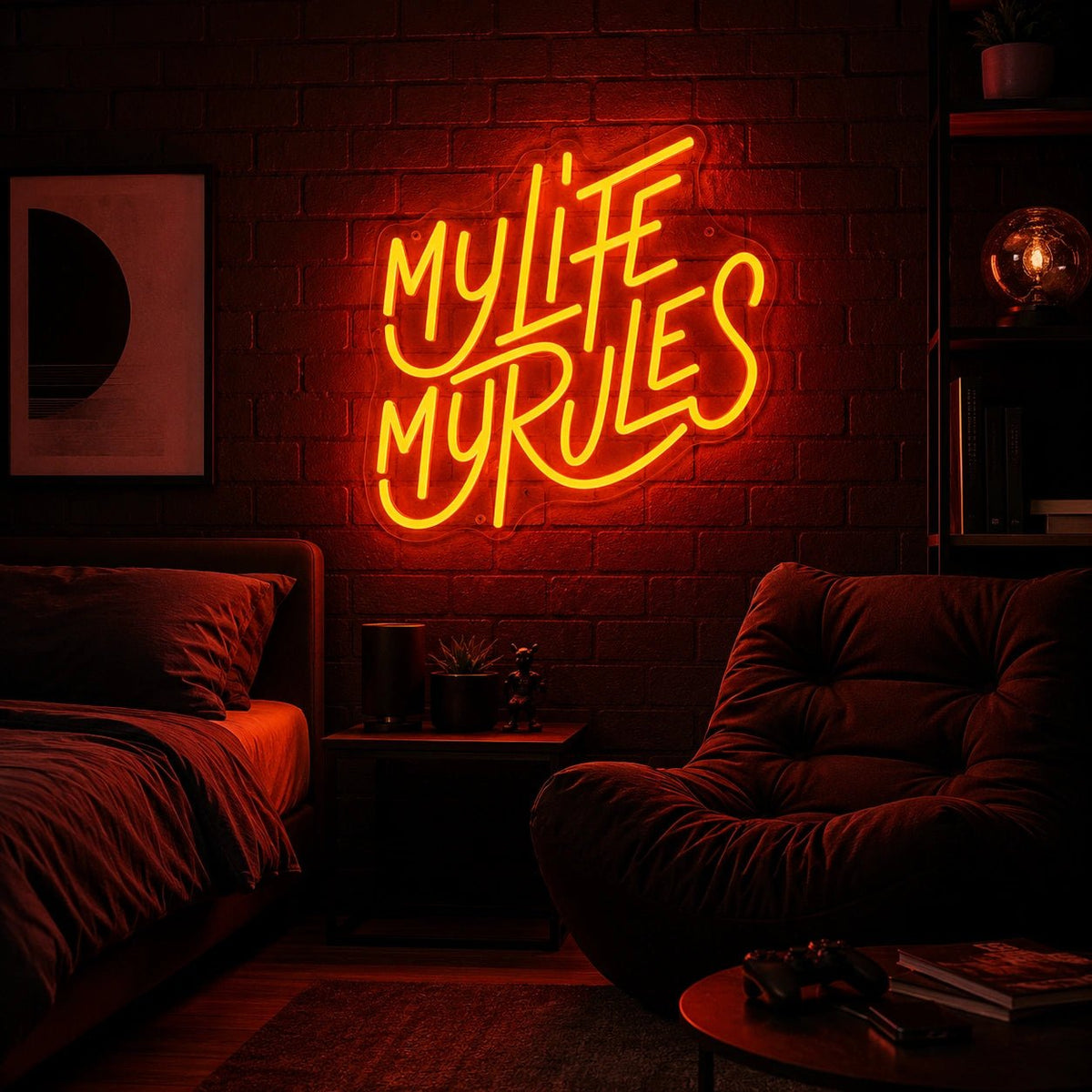 My Life My Rules LED Neon Sign - Shineneon
