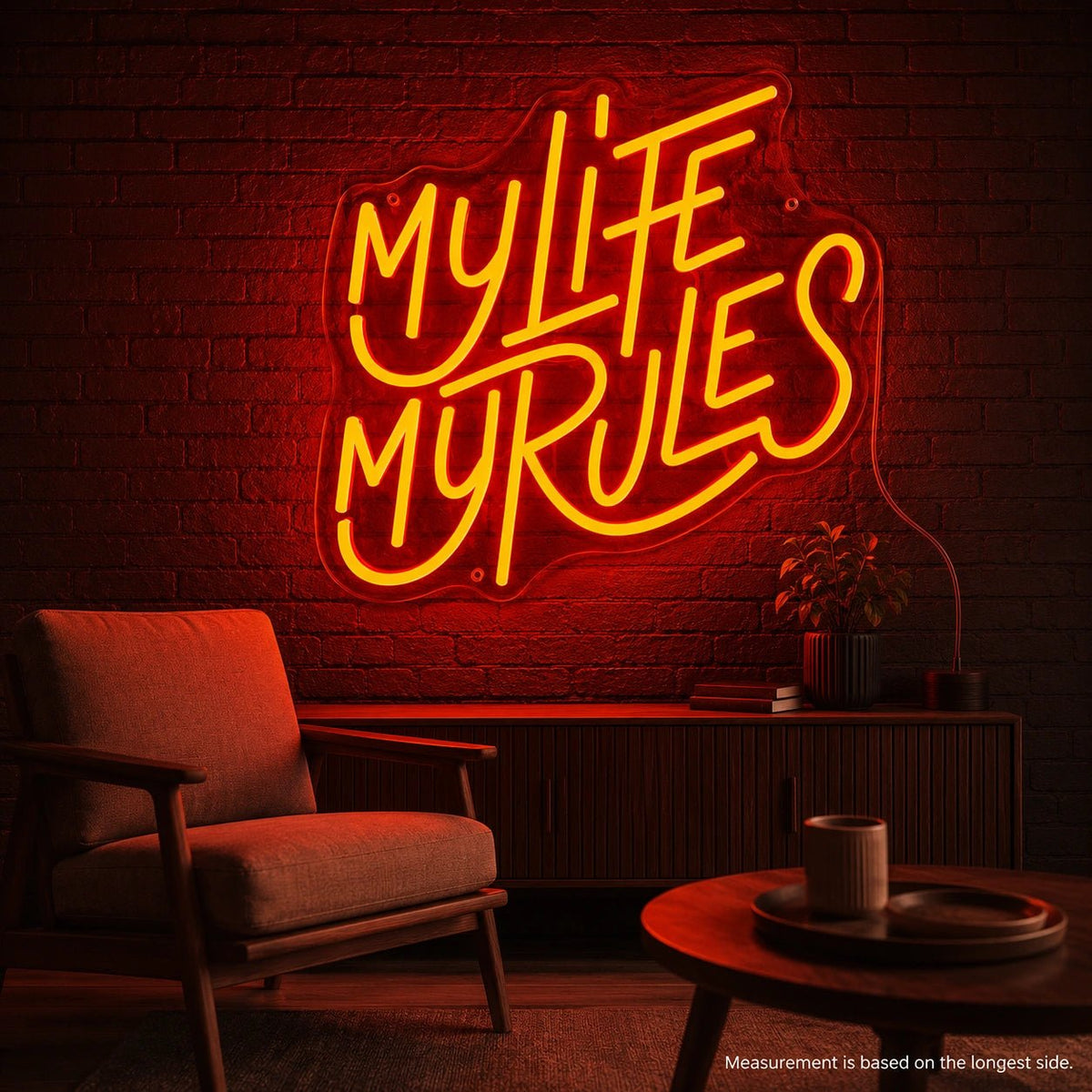 My Life My Rules LED Neon Sign - Shineneon