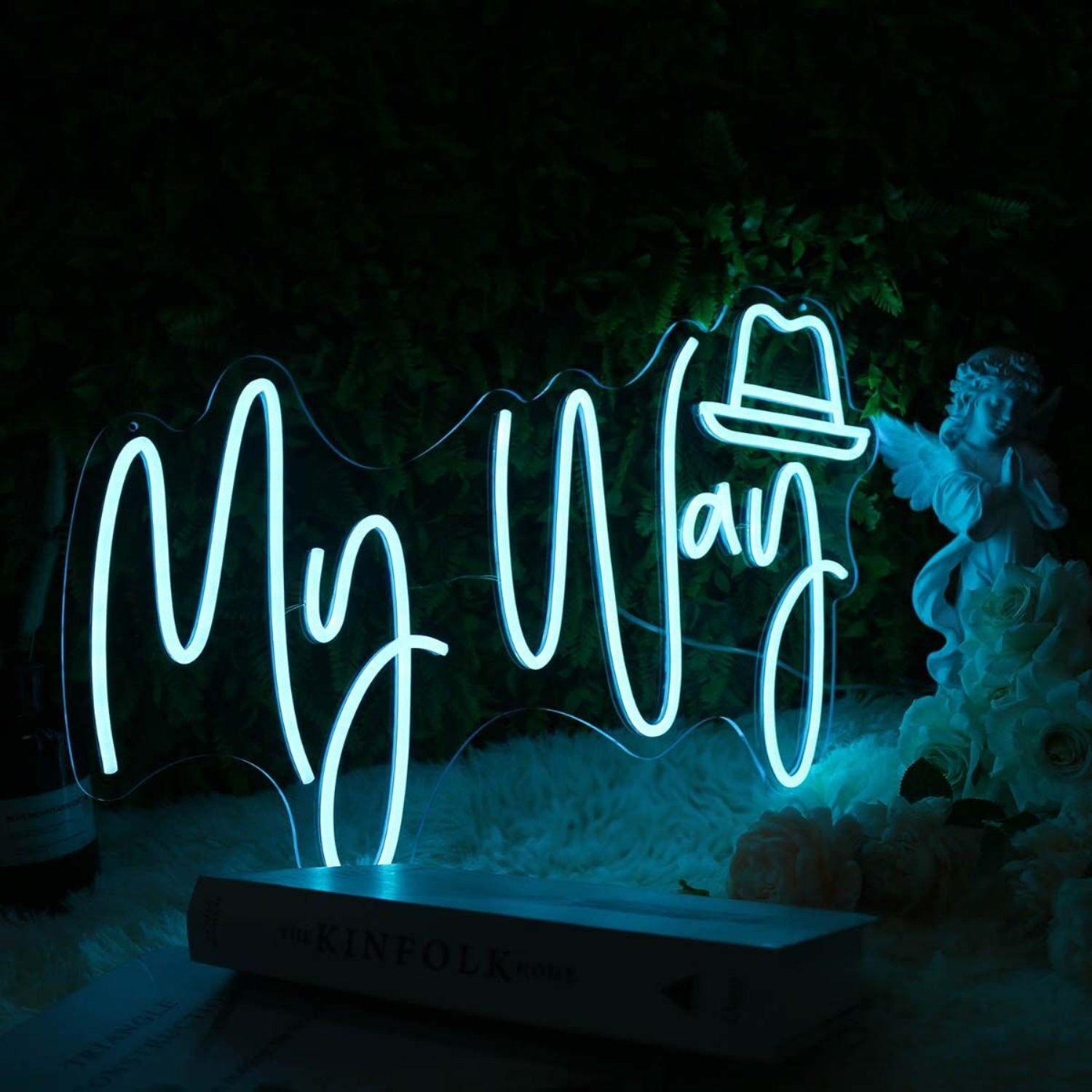 My Way Blue Custom Led Neon Sign | Shineneon