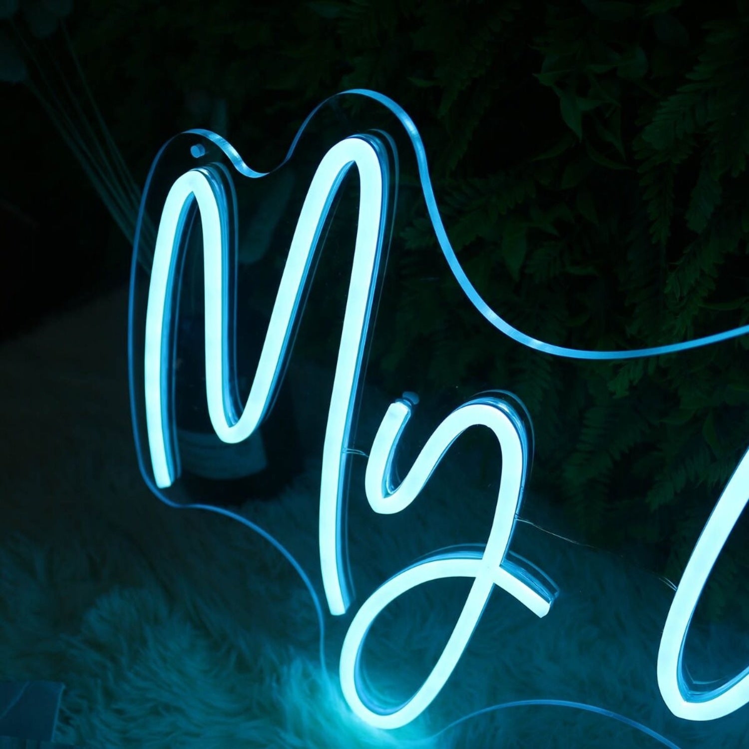 My Way Blue Custom Led Neon Sign | Shineneon