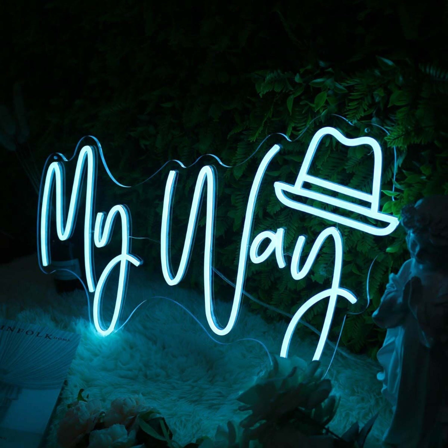 My Way Blue Custom Led Neon Sign | Shineneon