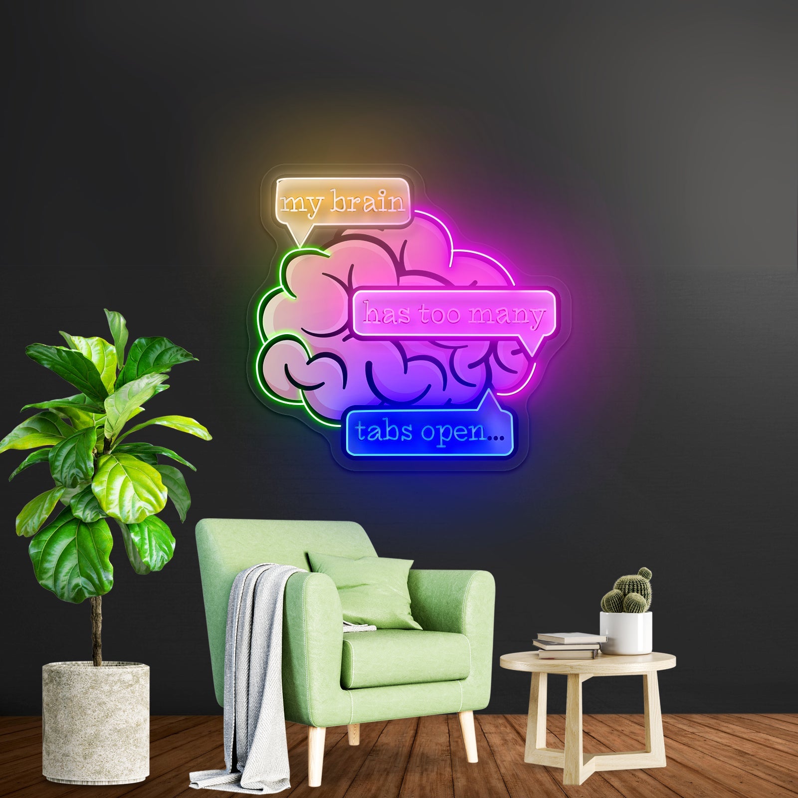 Mysterious Lights Monster Led Neon Signs - Shineneon