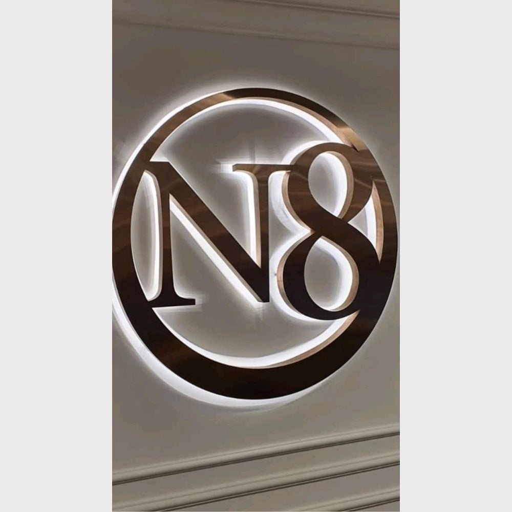 N8 3D Backlit Channel Letters Led Light Sign - Shineneon