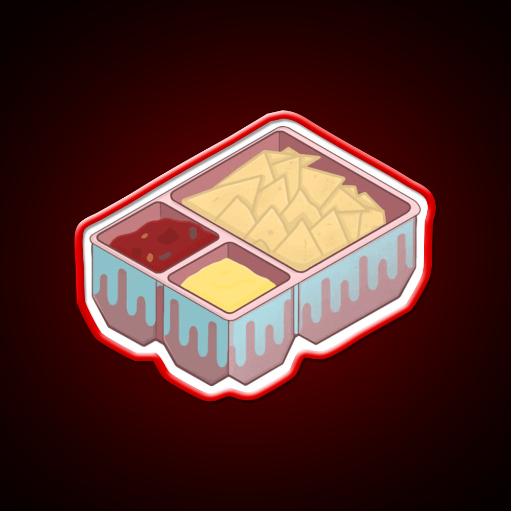 Nachos Snack Food Led Neon Sign Rgb Color - Shineneon