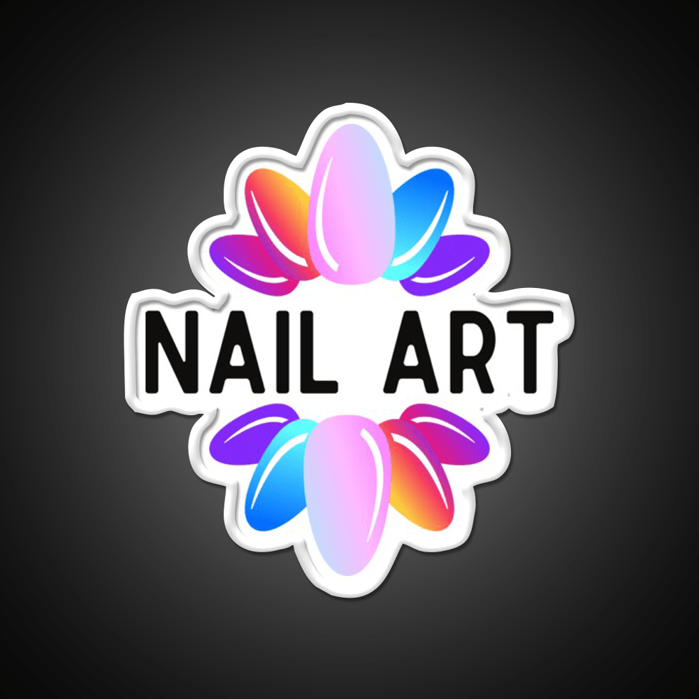 Nail Art Gift Nail Technician Nail Salon Led Neon Sign Rgb Color - Shineneon