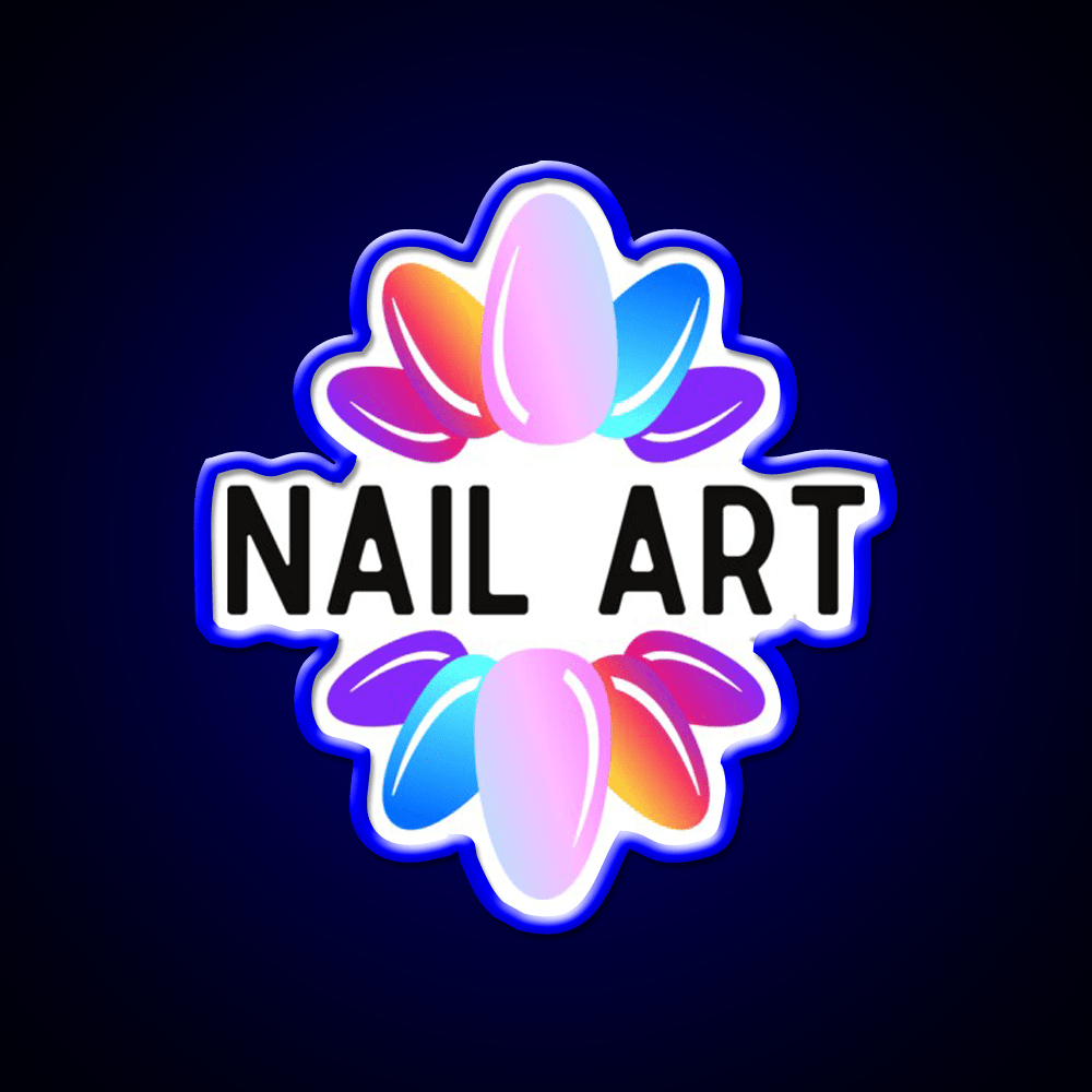 Nail Art Gift Nail Technician Nail Salon Led Neon Sign Rgb Color - Shineneon