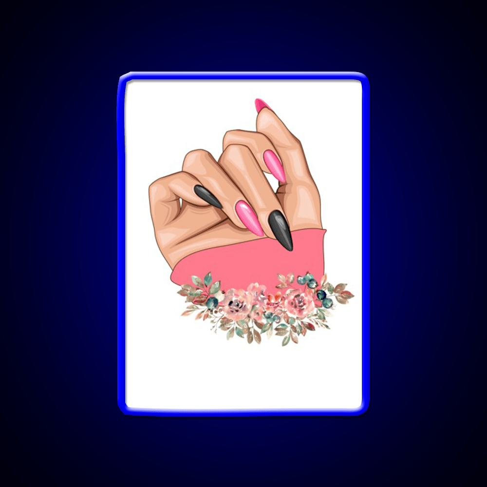 Nail Art Nail Salon Led Neon Sign For Nail Tech Room Rgb Color - Shineneon