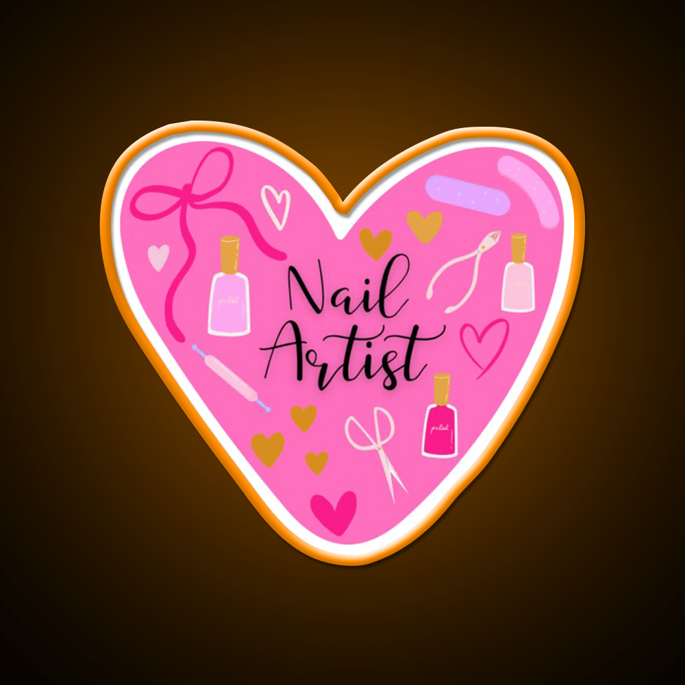 Nail Artist Nail Salon Led Neon Sign Rgb Color - Shineneon