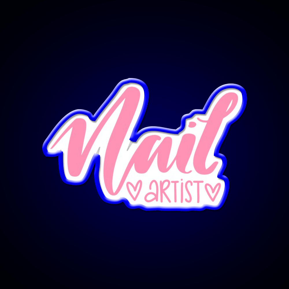 Nail Artists Nail Salon Led Neon Sign Rgb Color - Shineneon