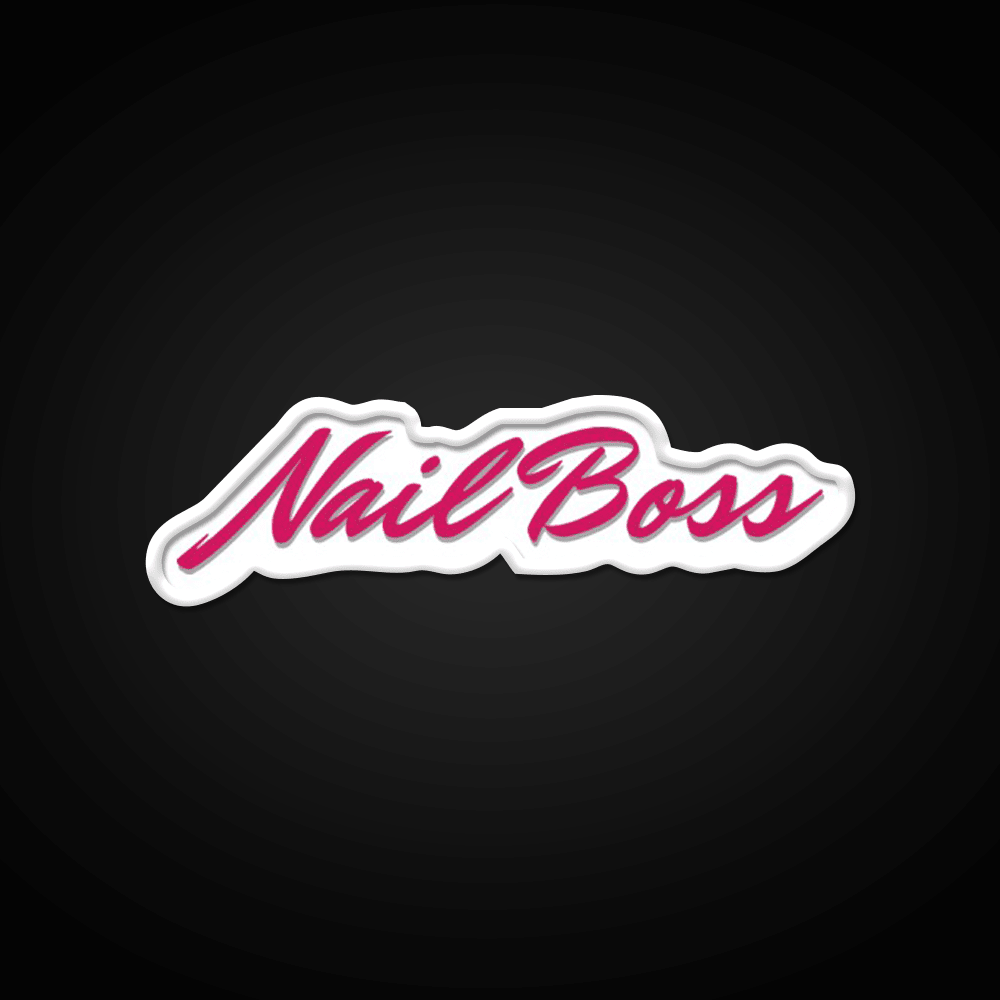Nail Boss Nail Salon Led Neon Sign For Tech Room Rgb Color - Shineneon