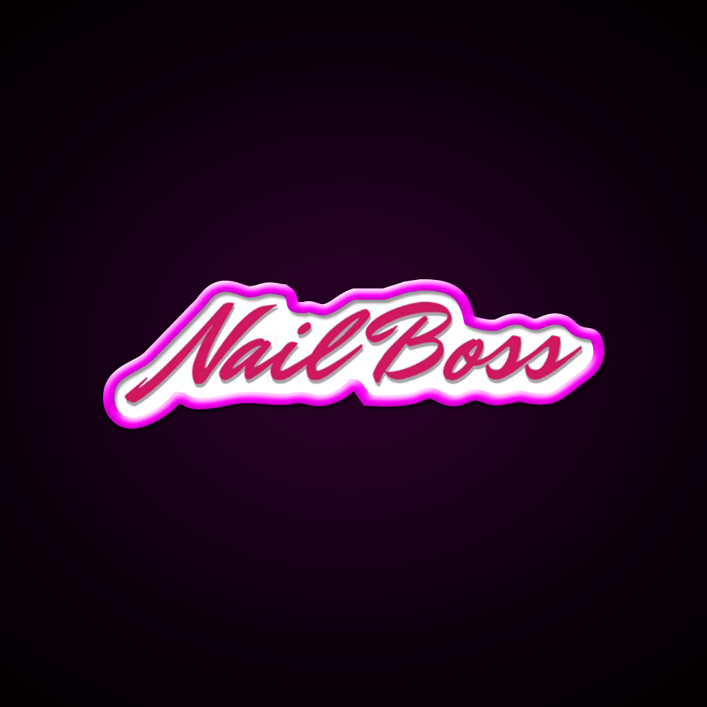 Nail Boss Nail Salon Led Neon Sign For Tech Room Rgb Color - Shineneon