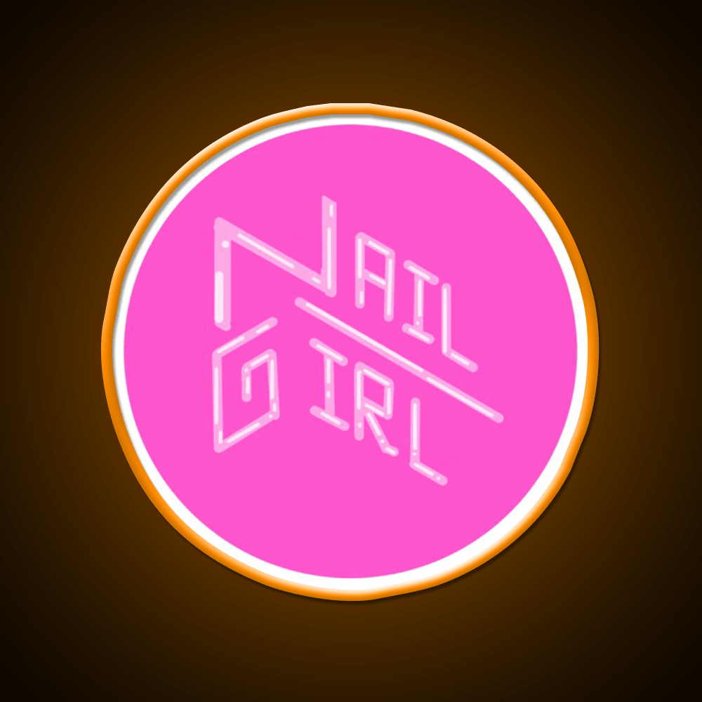Nail Girl Nail Salon Led Neon Sign Rgb Color - Shineneon