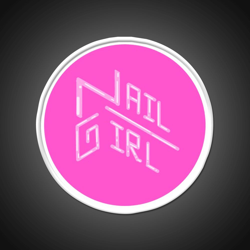 Nail Girl Nail Salon Led Neon Sign Rgb Color - Shineneon