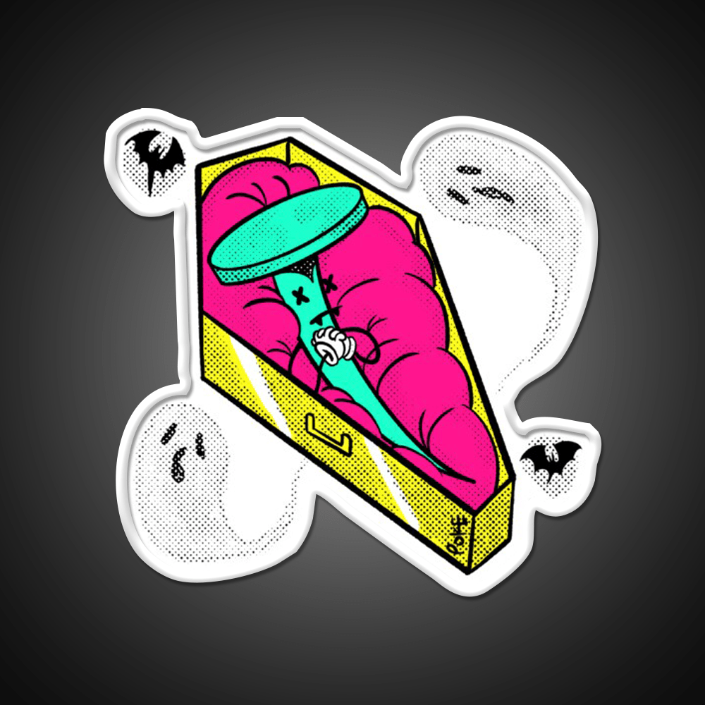Nail In A Coffin Nail Salon Led Neon Sign Rgb Color - Shineneon