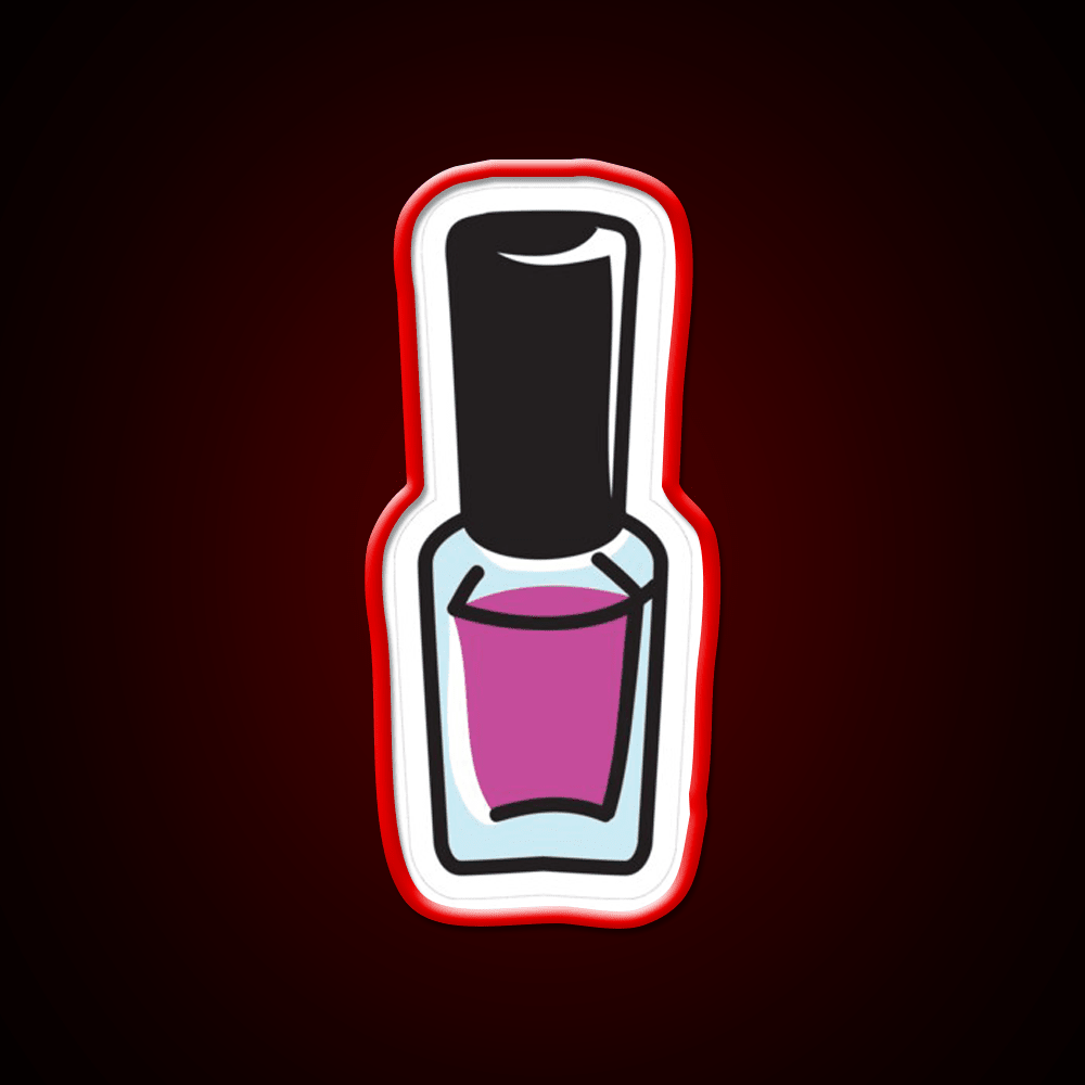 Nail Polish Nail Salon Led Neon Sign For Nail Salon Rgb Color - Shineneon