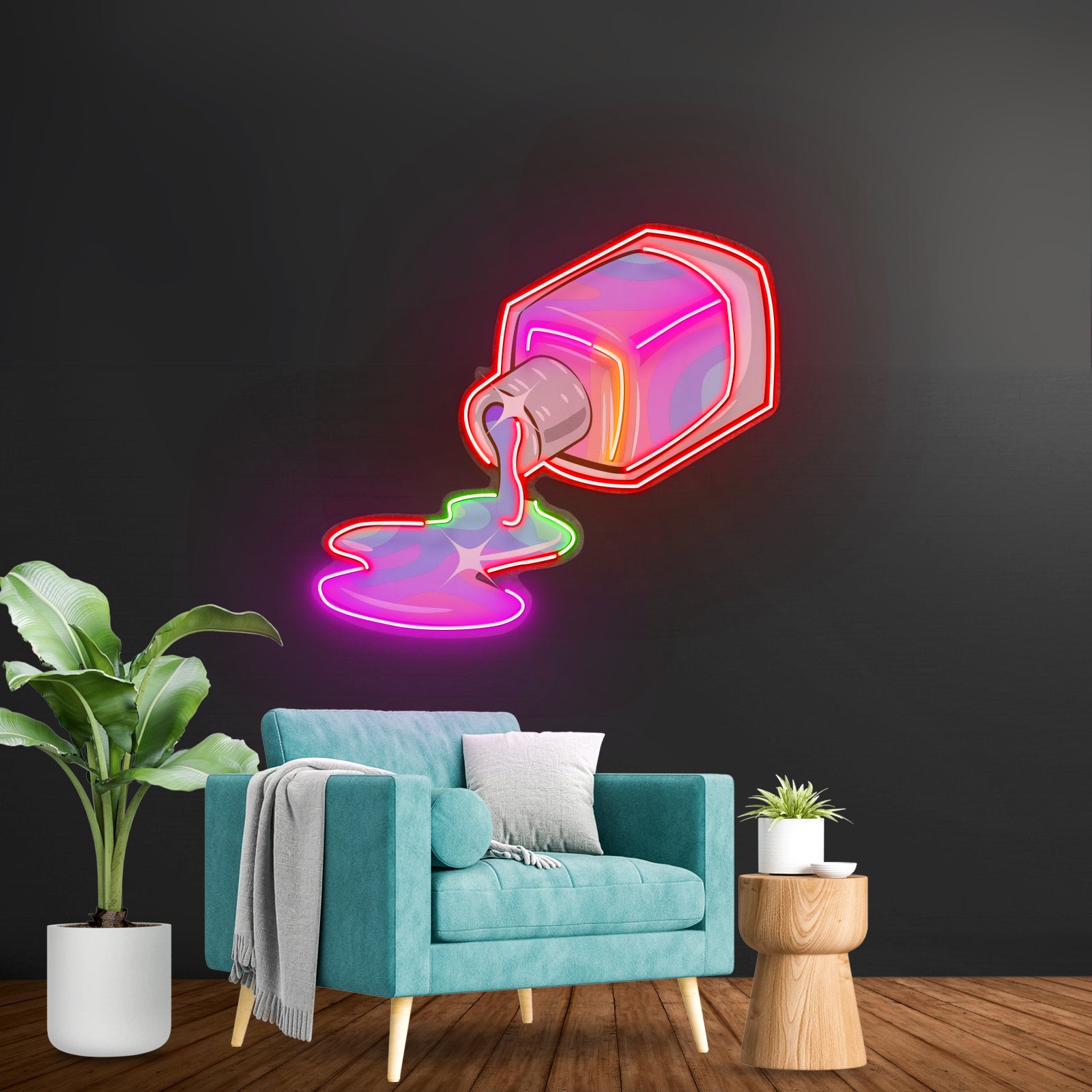 Narwhal You Are Unbelievable Artwork Personalized Neon Signs