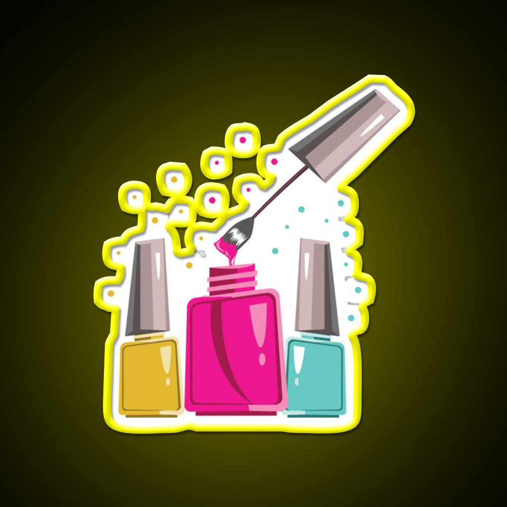 Nail Technician Love Artist Manicurist Gift Nail Salon Led Neon Sign Rgb Color - Shineneon