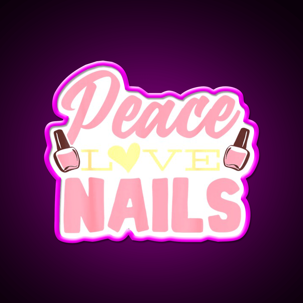 Nail Technician Nail Art Manicure Nail Salon Led Neon Sign Rgb Color - Shineneon