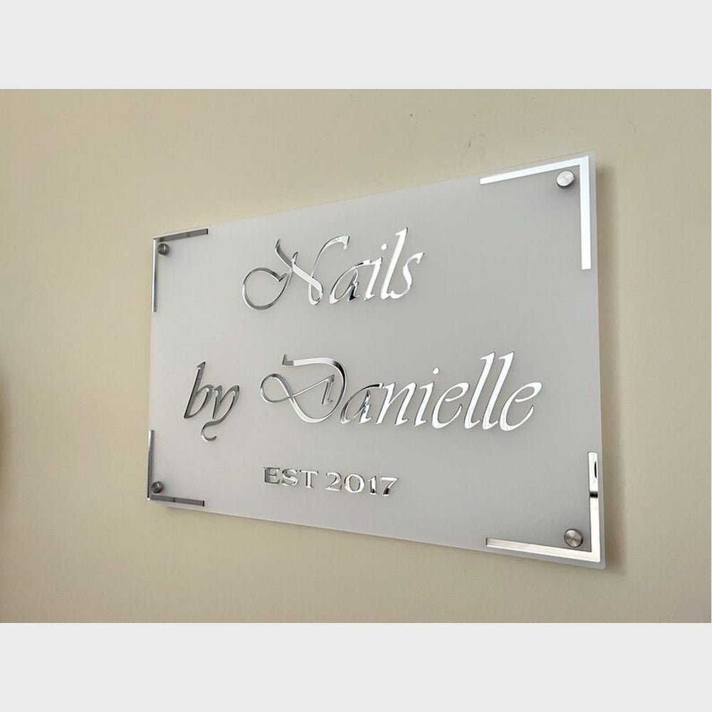 Nails By Danielle Acrylic Business Logo Sign - Shineneon
