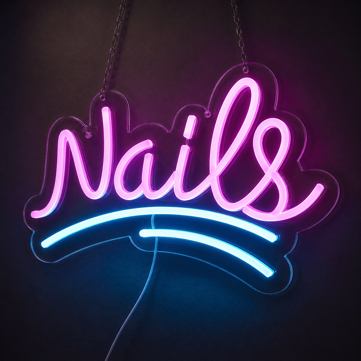 Nails LED Neon Sign Home Wall Art - Shineneon