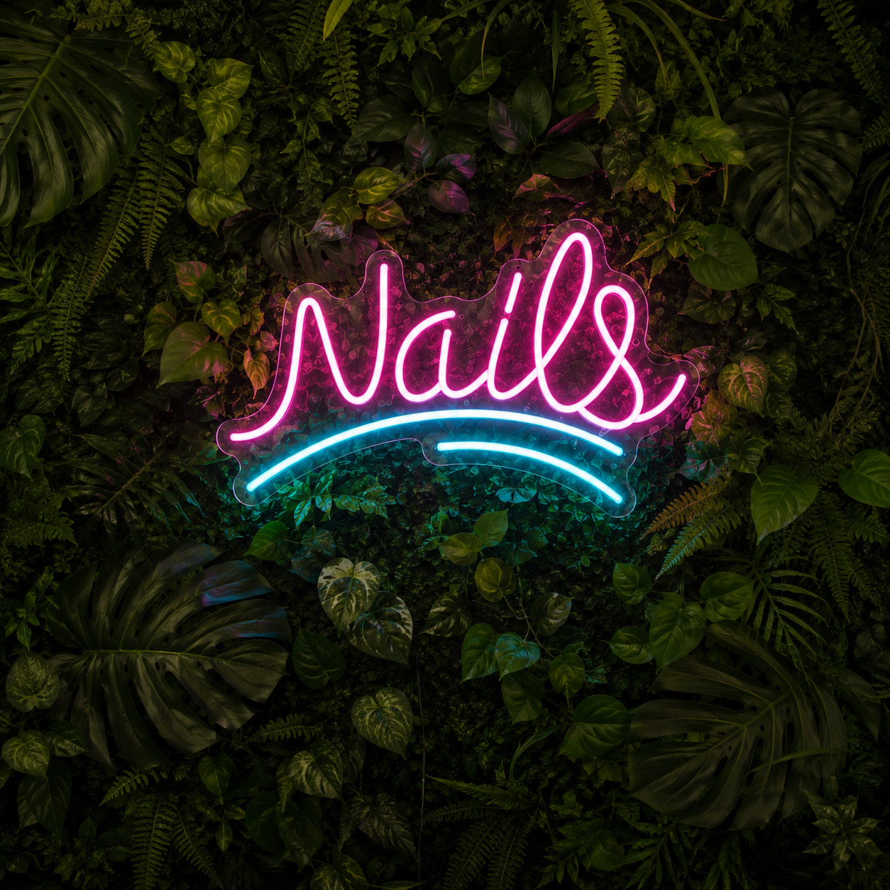 Nails LED Neon Sign Wall Neon Sign - 01 Original Product Image