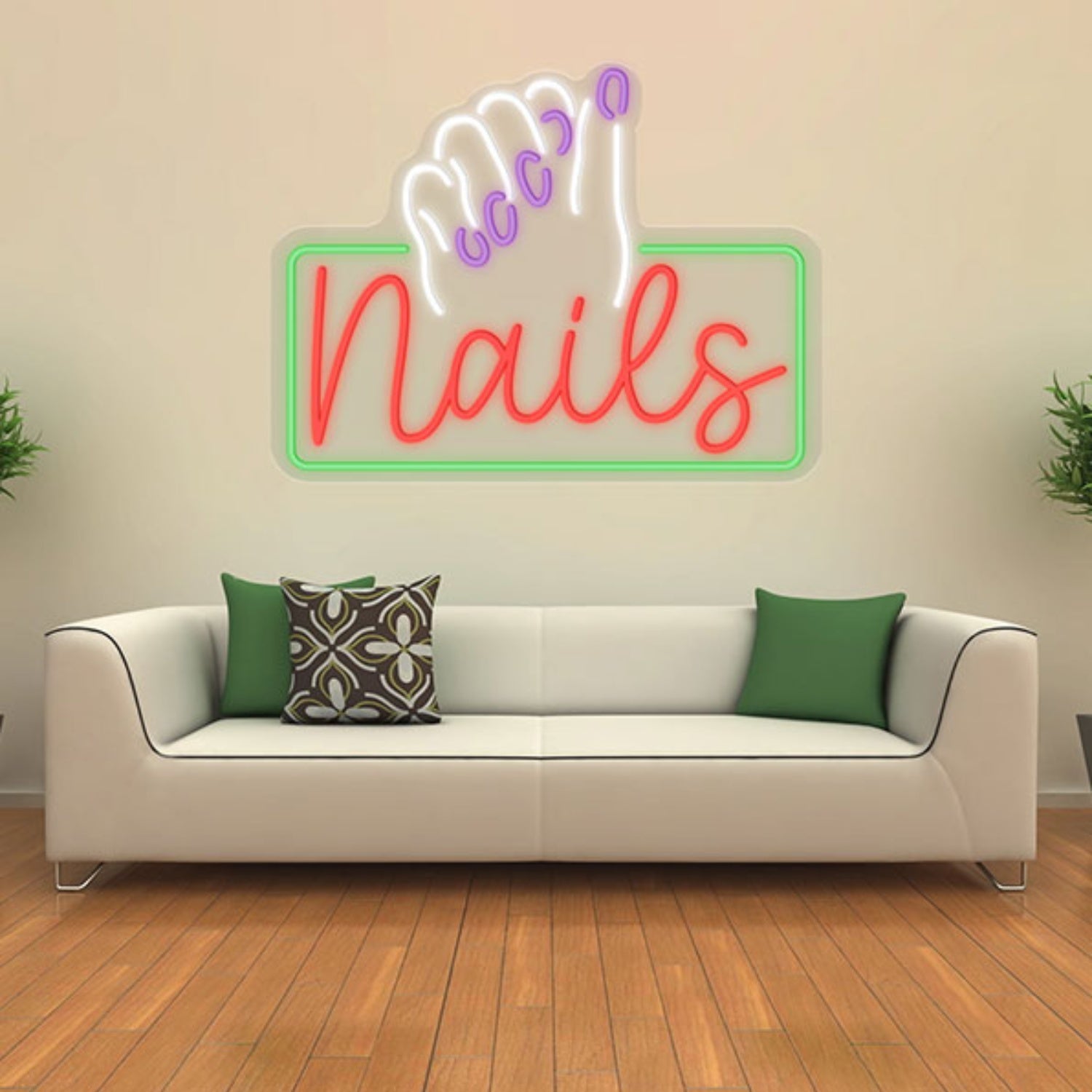 Nails Neon Sign Wall Art Decor | Shineneon