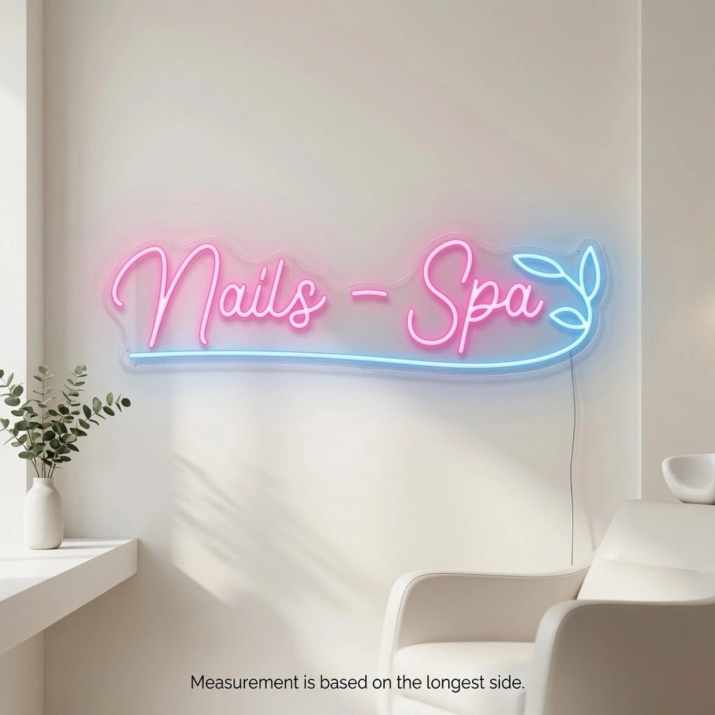 Nails Spa LED Neon Sign - Shineneon
