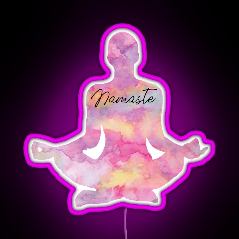 Namaste Rgb Neon Sign