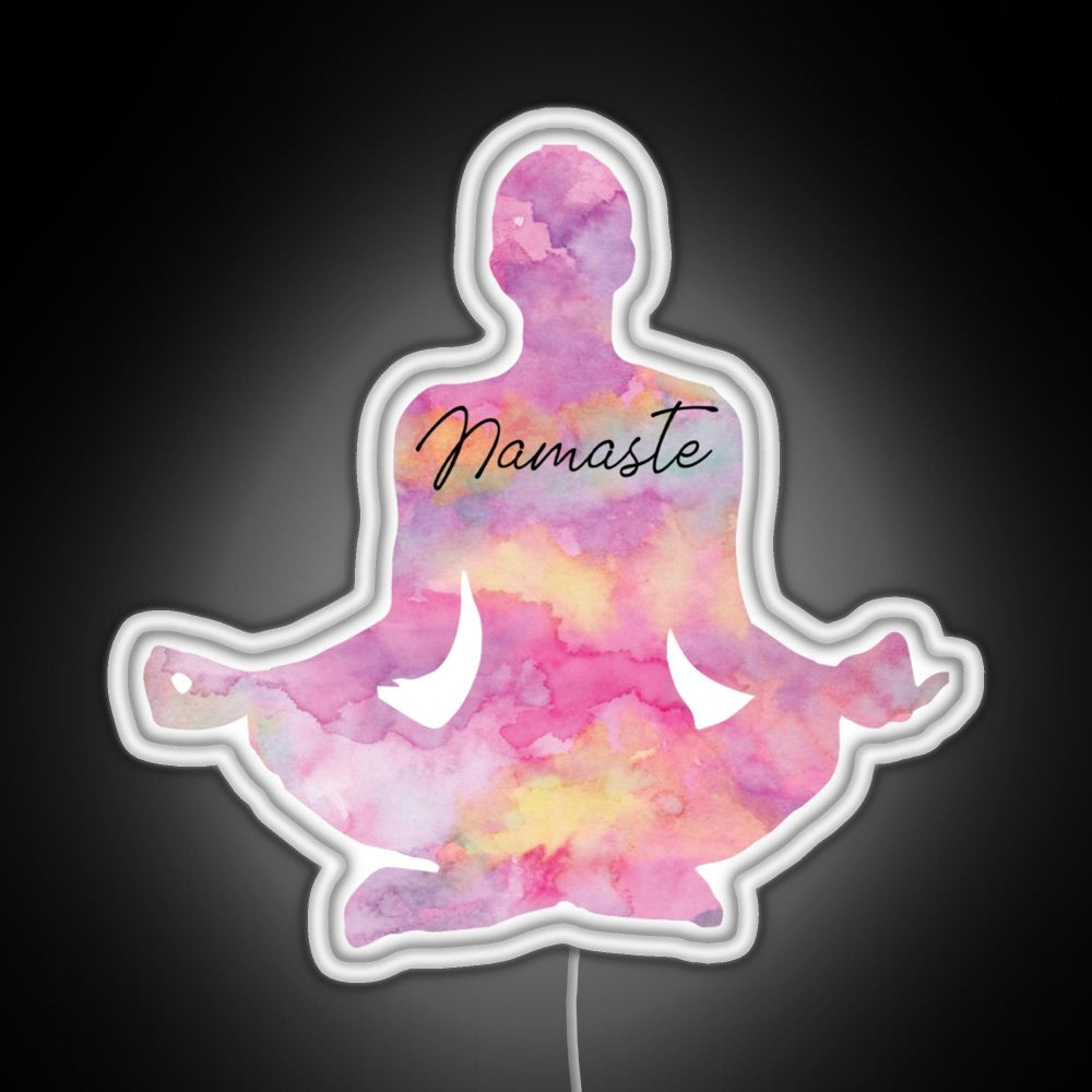 Namaste Rgb Neon Sign