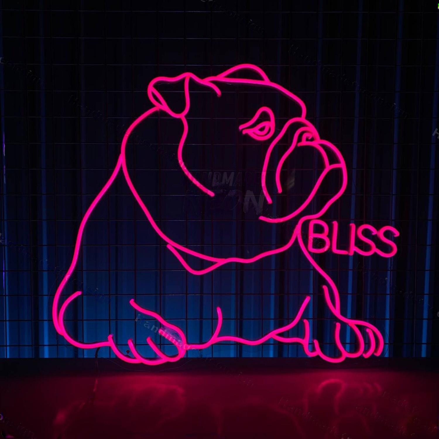 Name Bulldog Led Neon Sign | Shineneon