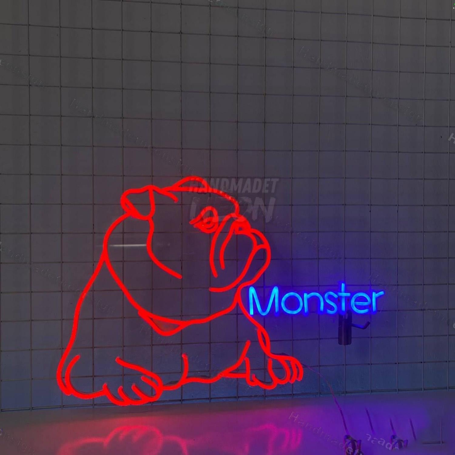Name Bulldog Led Neon Sign | Shineneon