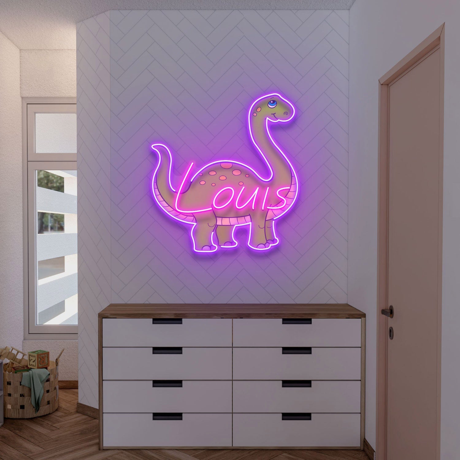 Name Dinosaur Gifts For Boys Custom Dinosaur Led Neon Sign | Shineneon