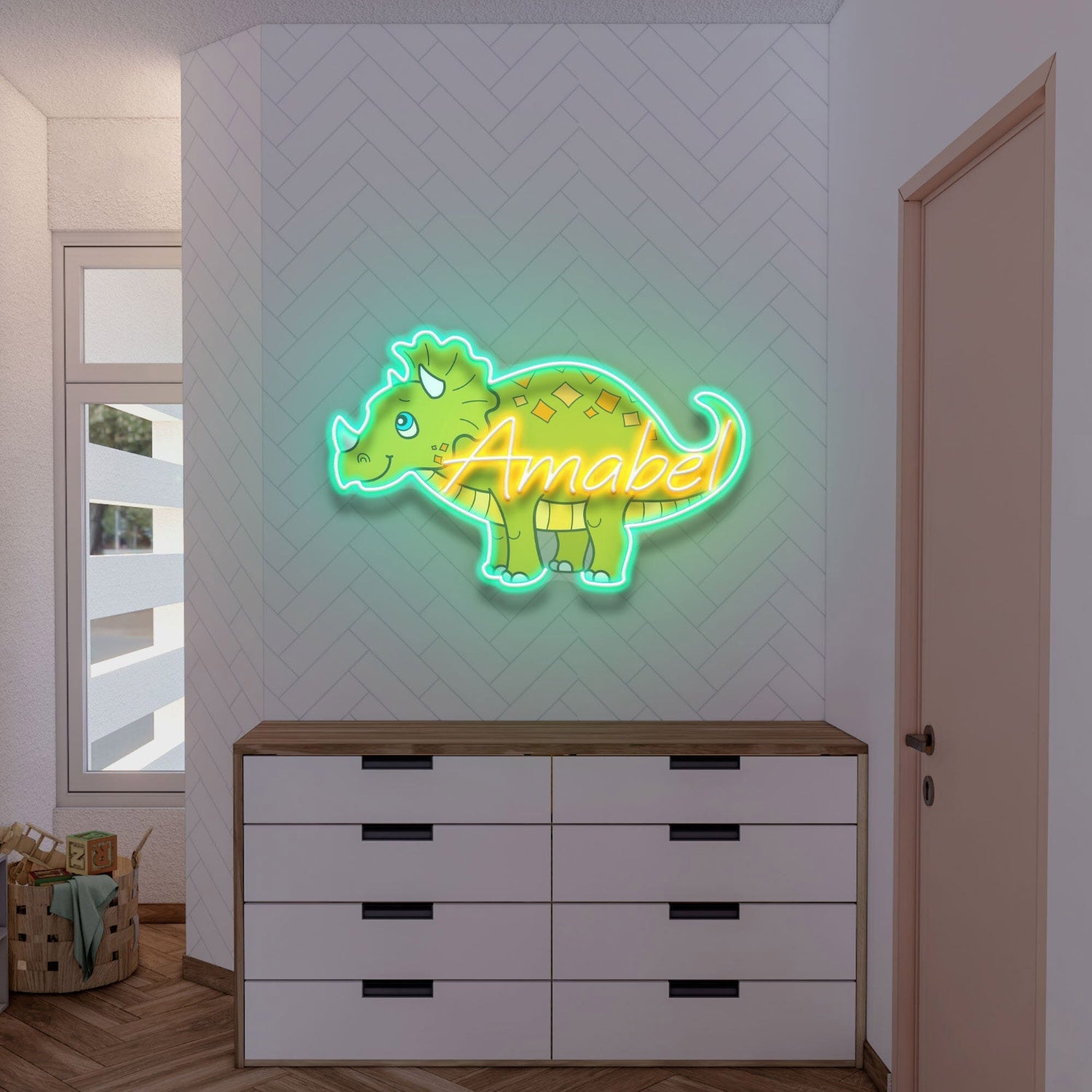 Name Dinosaur Gifts For Boys Custom Dinosaur Led Neon Sign | Shineneon