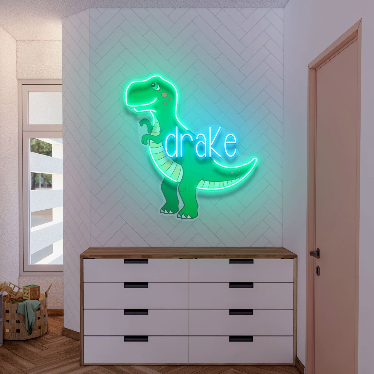Name Dinosaur Gifts For Boys Custom Dinosaur Led Neon Sign | Shineneon