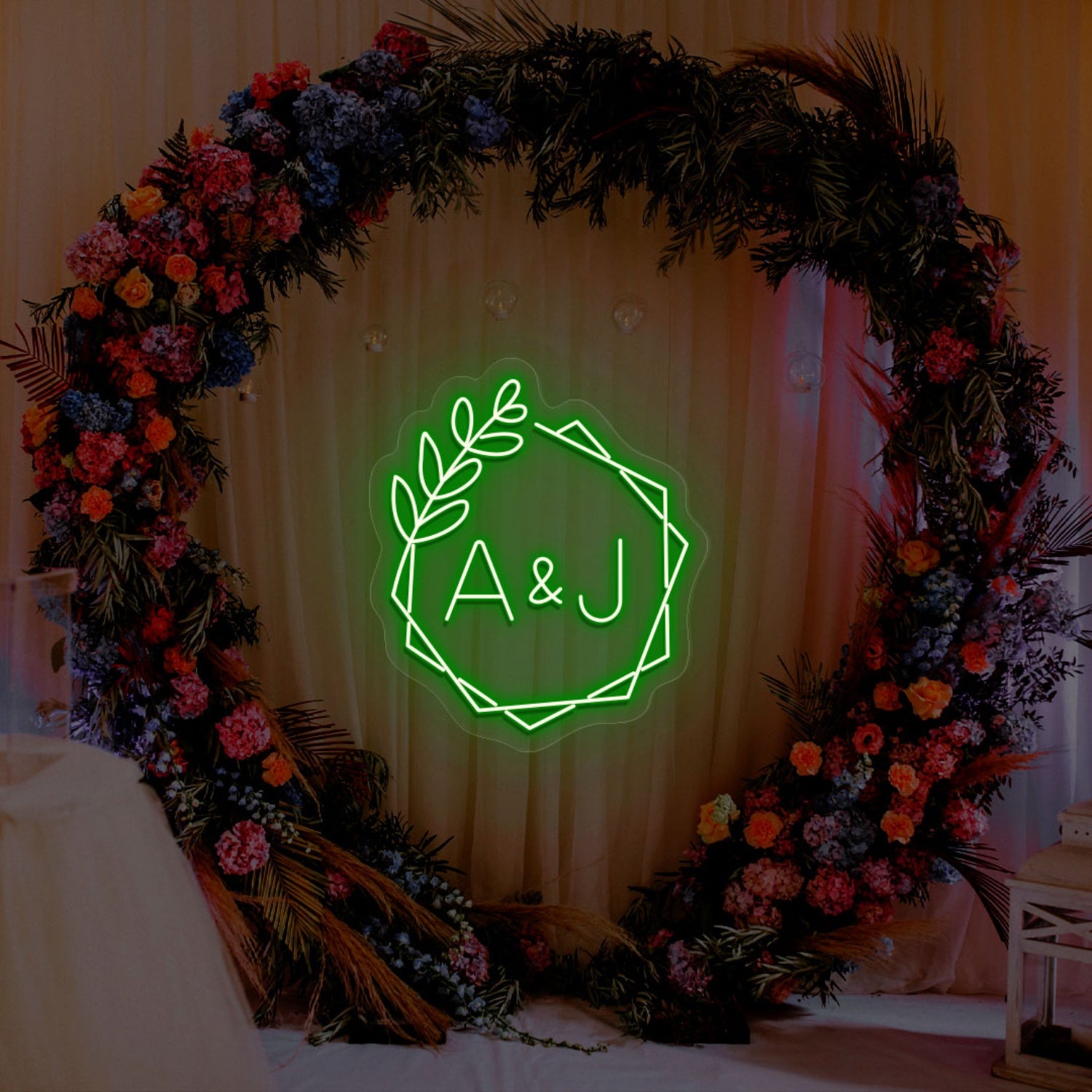 Name Initials Personalized Led Neon Sign | Shineneon