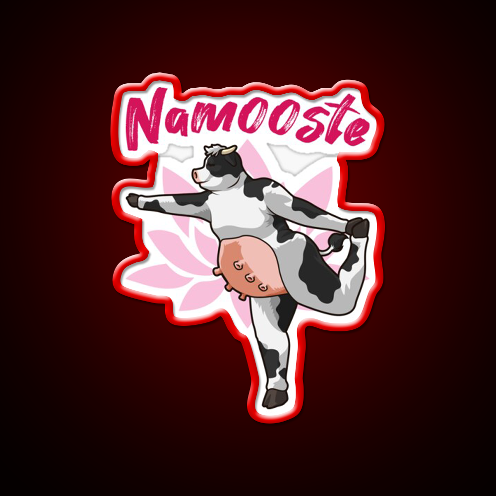 Namooste Yoga Led Neon Sign For Wellness Space Rgb Color