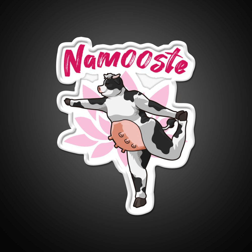 Namooste Yoga Led Neon Sign For Wellness Space Rgb Color - Shineneon