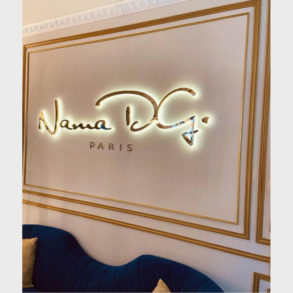 Nana Dg Paris 3D Backlit Channel Letters Led Light Sign - Shineneon