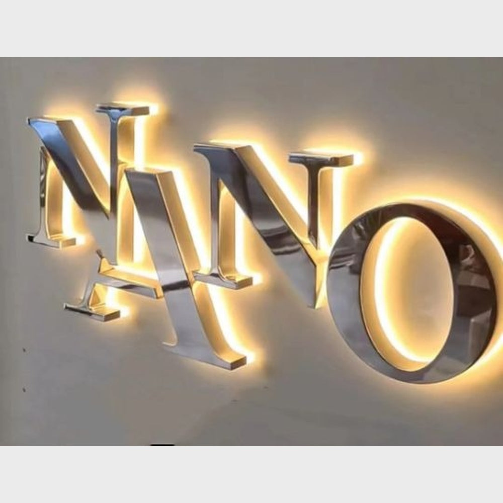 Nano 3D Backlit Channel Letters Led Light Sign