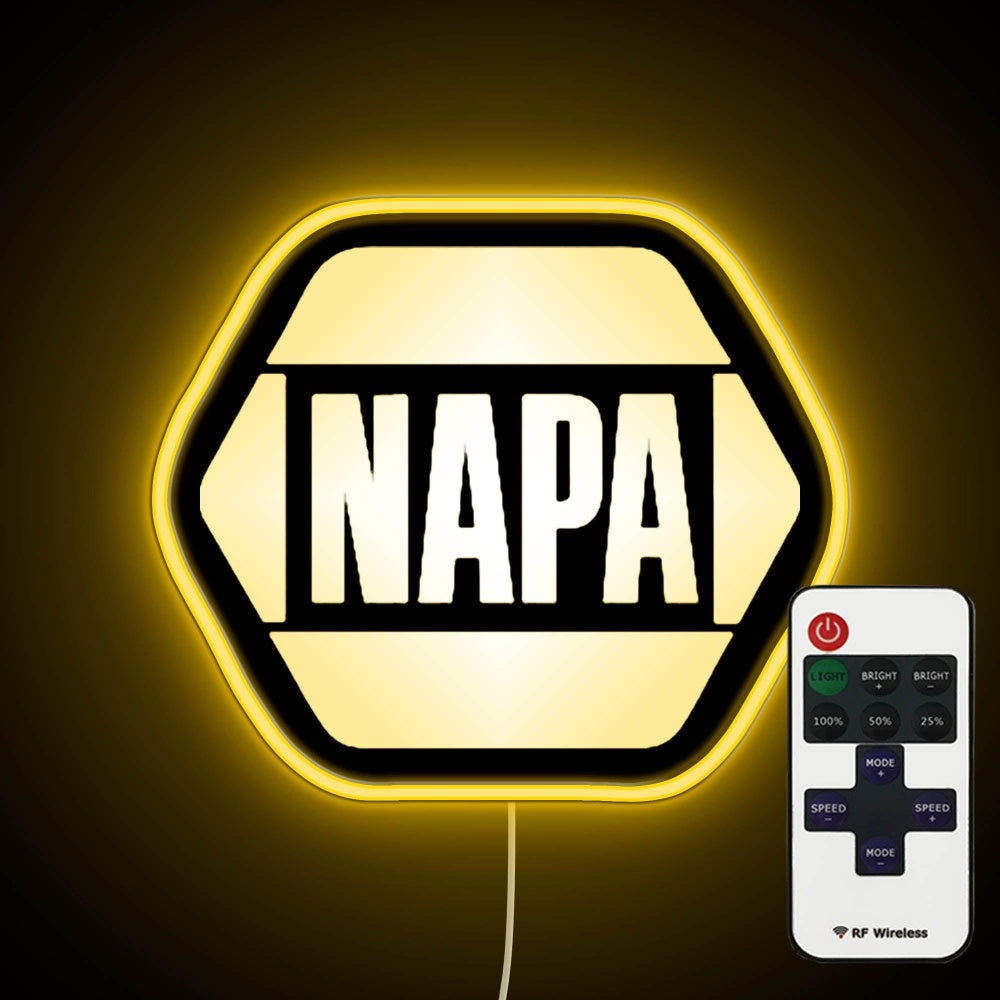 Napa Auto Parts Logo Neon Sign